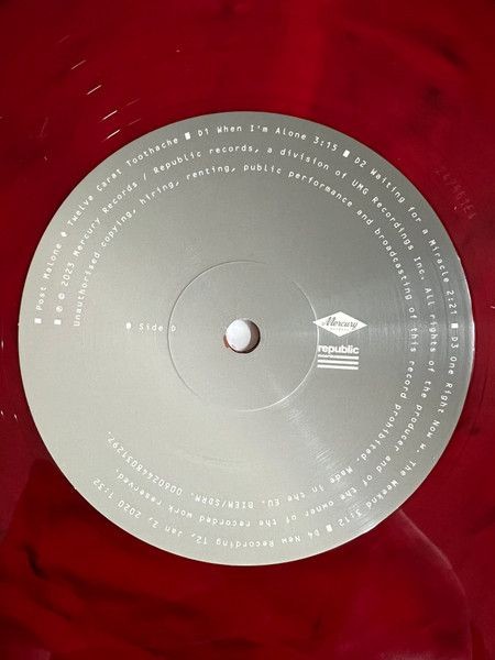 Post Malone - Twelve Carat Toothache (color) (2LP)
