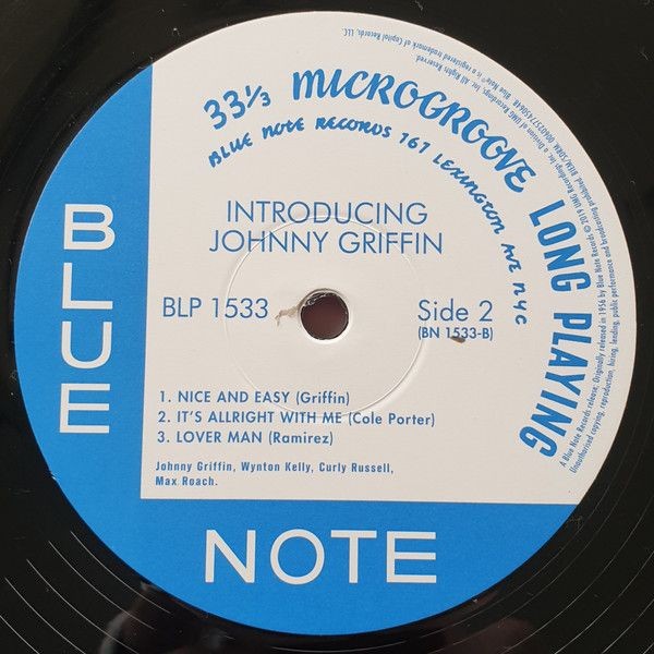 Johnny Griffin - Introducing Johnny Griffin (Mono) (LP)