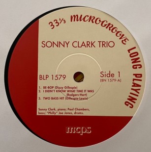 Sonny Clark Trio. Sonny Clark Trio  (Unofficial Release) (LP)