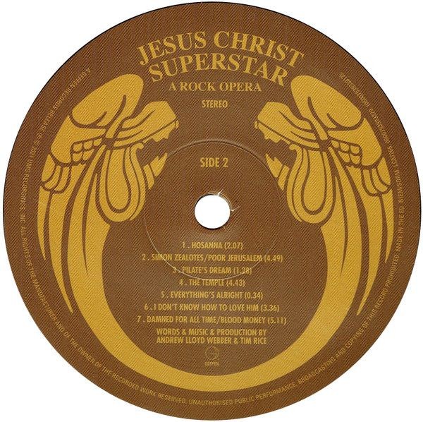 Andrew Lloyd Webber - Jesus Christ Superstar (A Rock Opera) (2LP)
