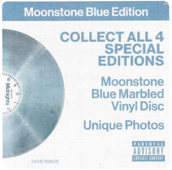 Taylor Swift - Midnights (Special Edit) (Moonstone Blue Marbled - color) (LP)