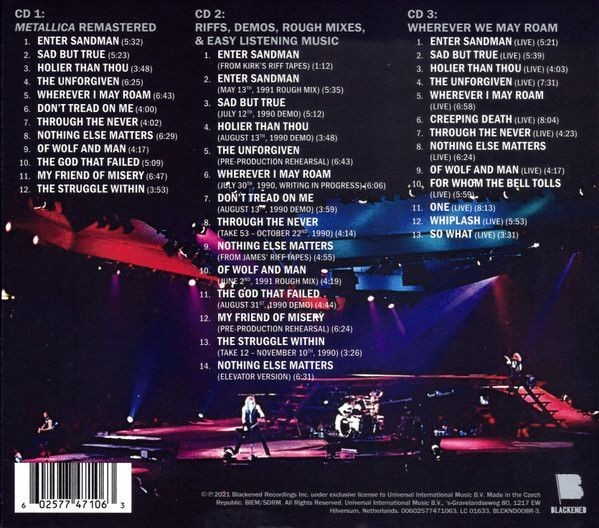 Metallica – Metallica (Box set) (2CD)