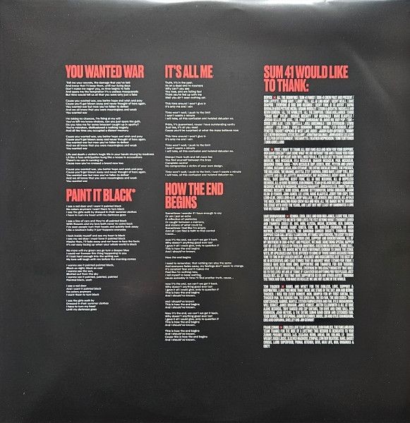 Sum 41 - Heaven :x: Hell (Limited Edit) (Splatter) (2LP)