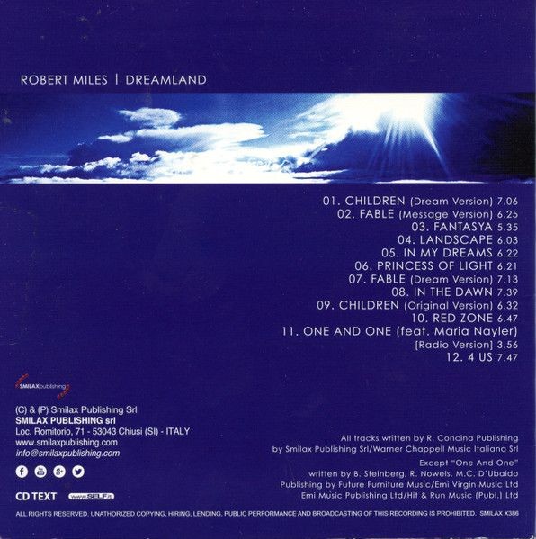 Robert Miles - Dreamland (Deluxe) (2LP+CD)