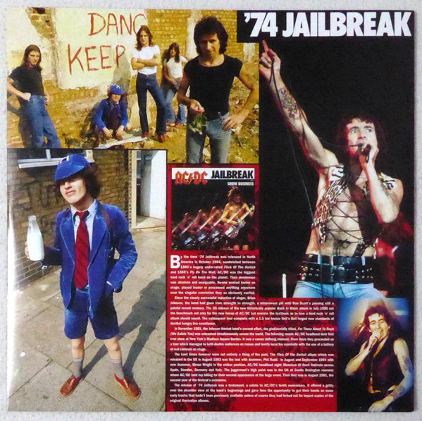 Виниловая пластинка AC/DC - '74 Jailbreak (LP)