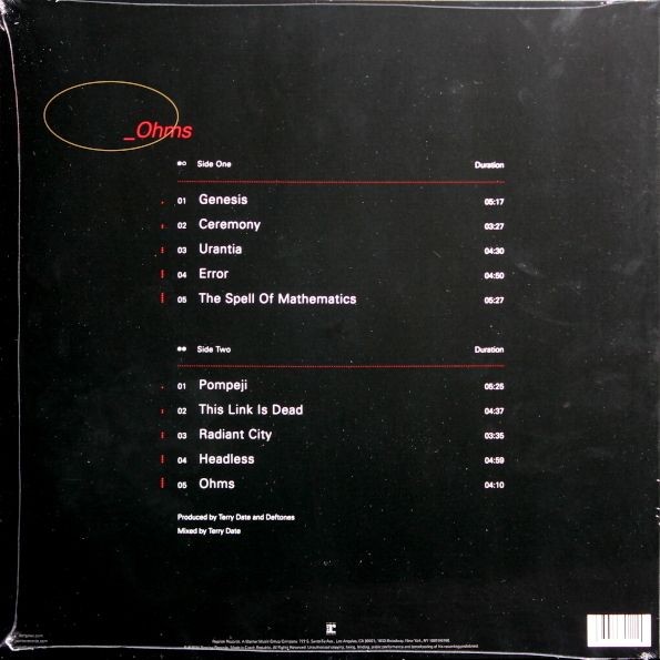 Deftones - Ohms (LP)