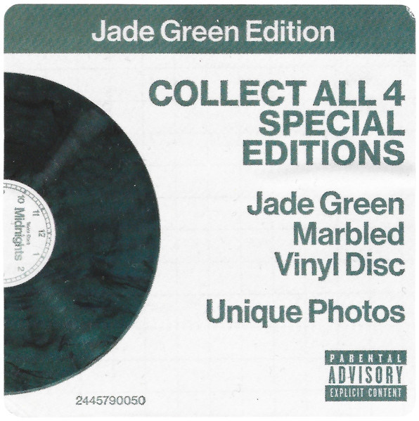 Taylor Swift - Midnights (Special Edit) (Jade Green Marbled - color) (LP)