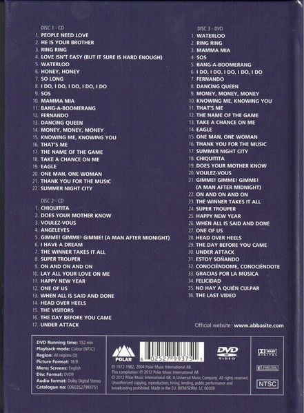 ABBA - The Essential Collection (Box set) (2CD + DVD)