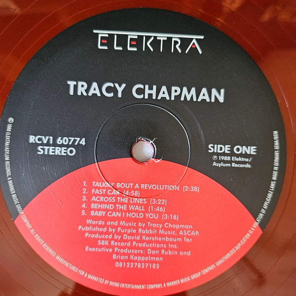 Tracy Chapman - Tracy Chapman (coloured) (LP)