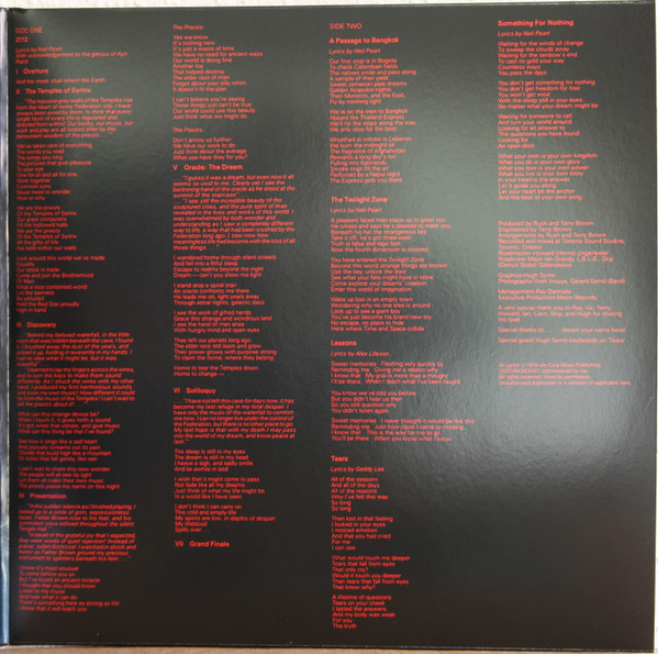 Виниловая пластинка Rush – 2112 (LP)