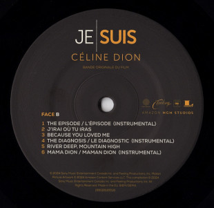 Celine Dion – Je Suis: Celine Dion (Bande Originale Du Film) (Soundtrack) (2LP)