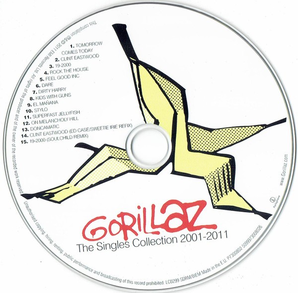 Gorillaz - The Singles Collection 2001-2011 (CD)