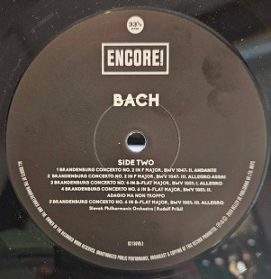 Bach: Brandenbug Concertos / Бранденбургские концерты (LP)