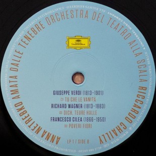 Anna Netrebko, Orchestra Del Teatro Alla Scala, Riccardo Chailly - Amata Dalle Tenebre (2Lp)