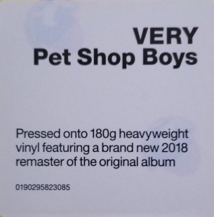Pet Shop Boys - Very (LP)