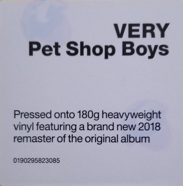 Pet Shop Boys - Very (LP)