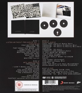 George Michael. Listen Without Prejudice. (25 Anniversary) MTV Unplugged (3 CD + dvd)