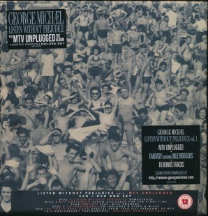 George Michael. Listen Without Prejudice. (25 Anniversary) MTV Unplugged (3 CD + dvd)
