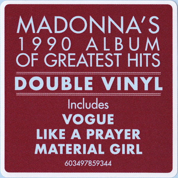 Madonna - The Immaculate Collection (2LP)