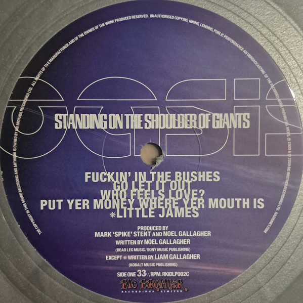 Oasis - Standing On The Shoulder Of Giants (Limited Edit) (color) (25th Anniversary) (LP)